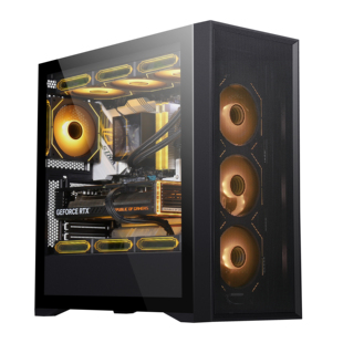 逾辉泰山AIR先马朱雀5台式电脑主机箱游戏机箱ATX主板360水冷风冷