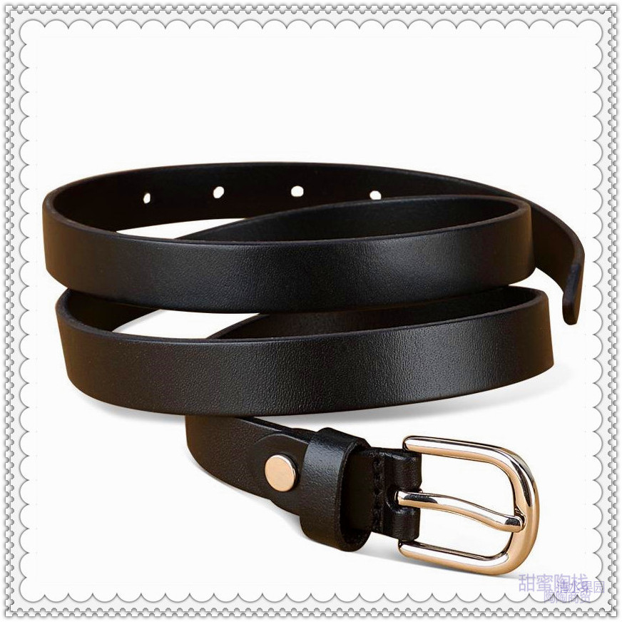 女款加长大码老年针扣休闲皮带