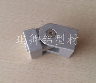 工业铝型材配件20 40锌合金活动铰链铝型材任意角度型材连接件