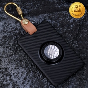 星图适用苹果airtag钛金属扣防丢卡包特斯拉卡片钥匙保护套小米蔚来小鹏汽车身份证银行卡挂背壳比亚迪理想