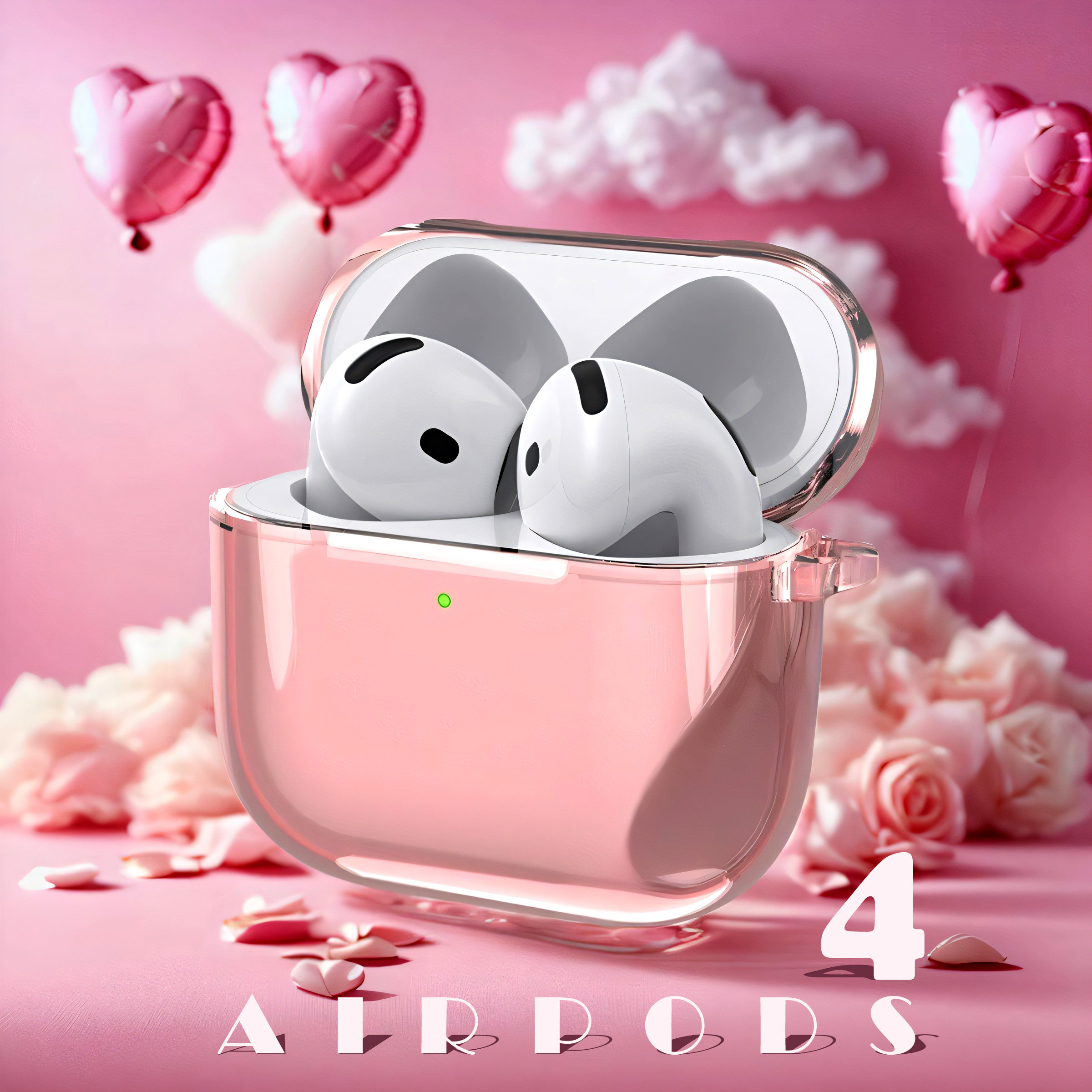 星图airpods4,pro3透明软保护壳
