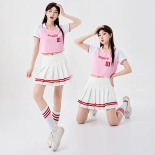 初中生运动会开幕式方队服装班服成人世界杯足球宝贝啦啦队演出服