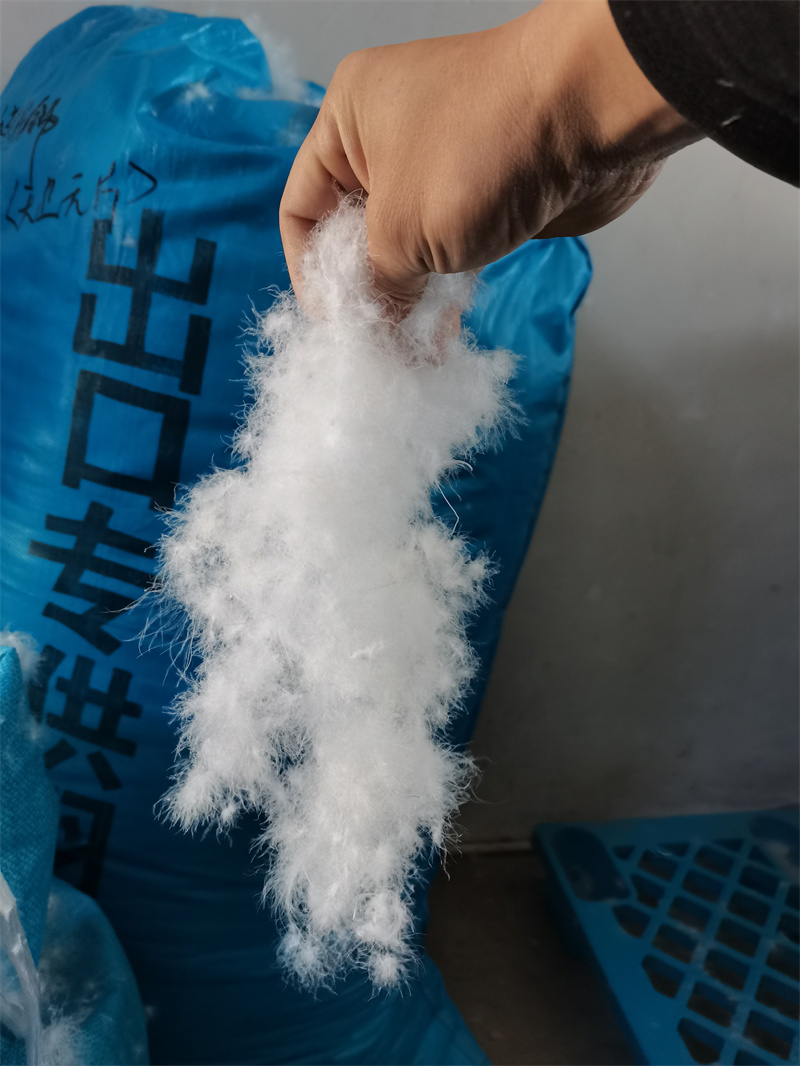 国标白鸭绒95白鹅绒散装羽绒