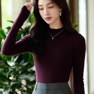 不易起球超细100%纯羊毛衫