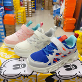 超轻软底防滑跑步运动鞋 清仓巴布豆童鞋 男女儿童春秋双网透气款