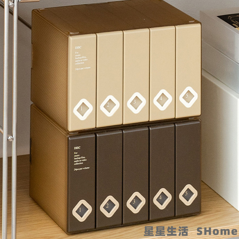 ps4游戏碟片收纳包CD光盘收纳盒透明防尘防潮防氧化保护套光碟收