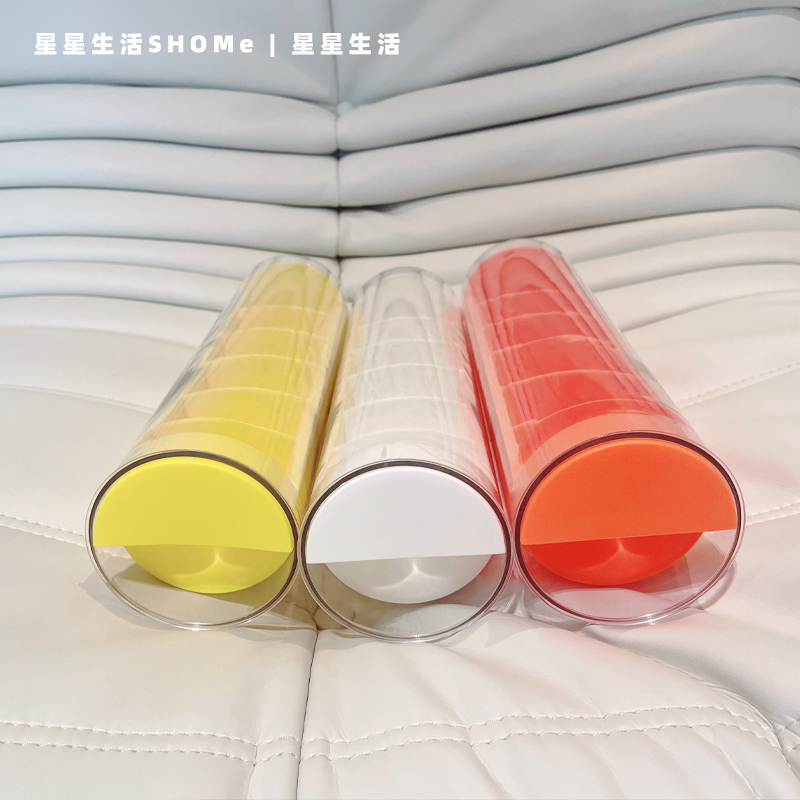 星星生活袜子收纳盒圆筒式