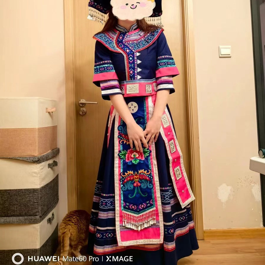新款广西壮族成人服装女少数民族