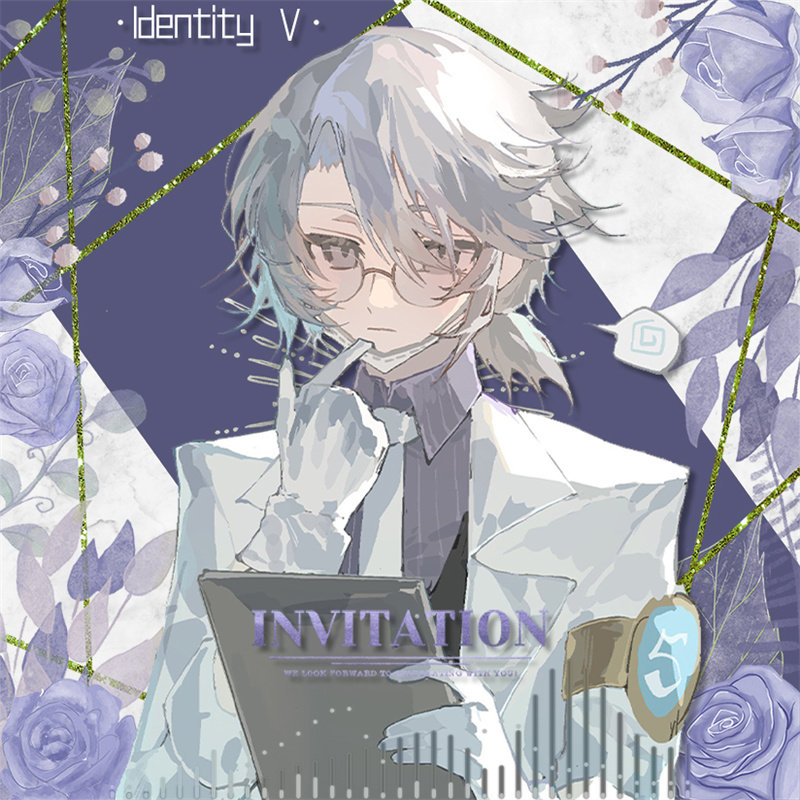 第五人格 一拍即合 入殓师 伊索·卡尔 游戏同人徽章镭射票票根