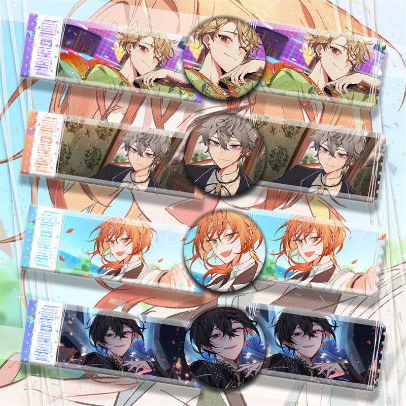 偶像梦幻祭 月永雷欧朔间零鸣上岚濑名泉 徽章吧唧镭射票周边组合