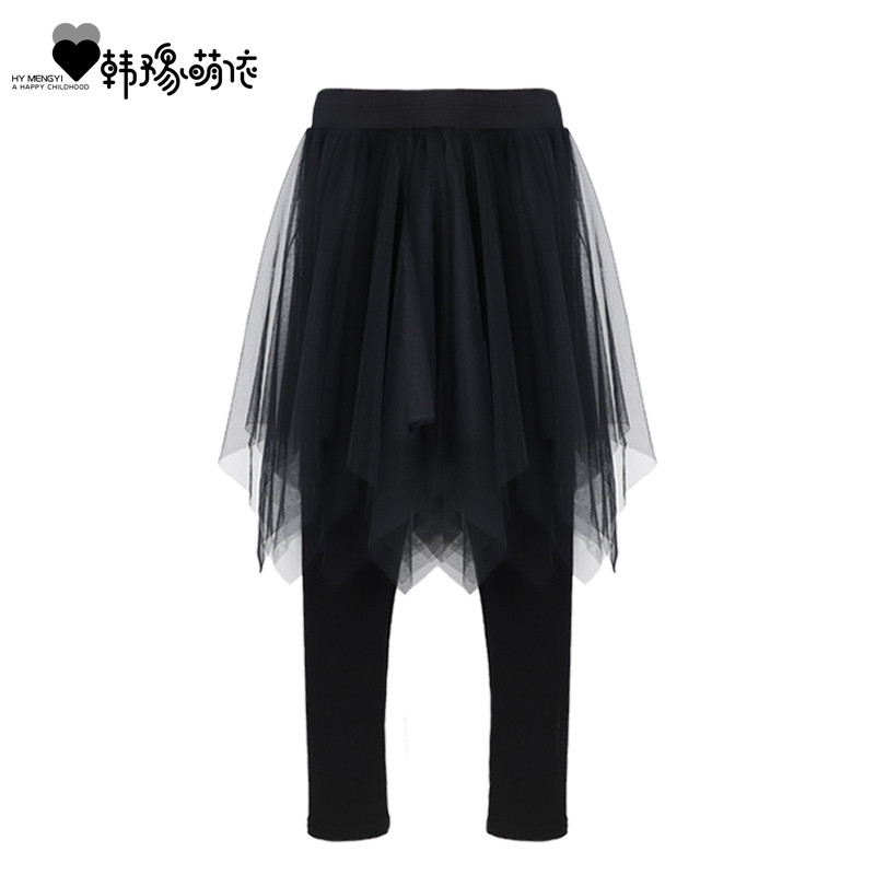 女童裙裤秋冬儿童打底裤洋气女孩加绒加厚裤子中大童纯棉网纱裤裙,童装/婴儿装/亲子装,裤子,淘宝优惠券,粉丝福利购,淘宝优惠卷