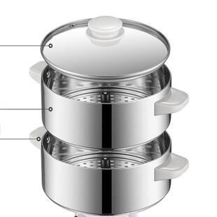 小电熊电蒸锅配件DZG-D80J3/D80A1/D80J5/D80G5电蒸笼锅玻璃盖