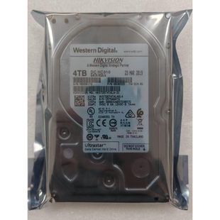 海康log LOT加密存储阵列专用盘HUS724T4TALA6L4 4TB西数HK724TAH