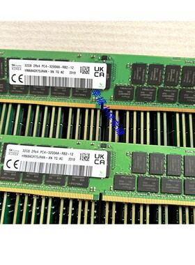 SK海力士内存条HMA84GR7DJR4N-XN 32G 2RX4 PC4-3200AA ECC REG