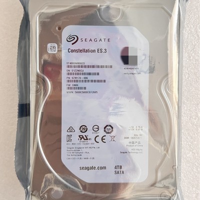 Seagate/ ST4000NM0033 企业级服务器硬盘 4T SATA 4tb 3.5寸