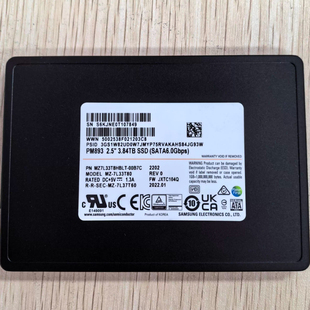 零通电 22年 现货50SSD企业级固态 3.84T 三星PM893