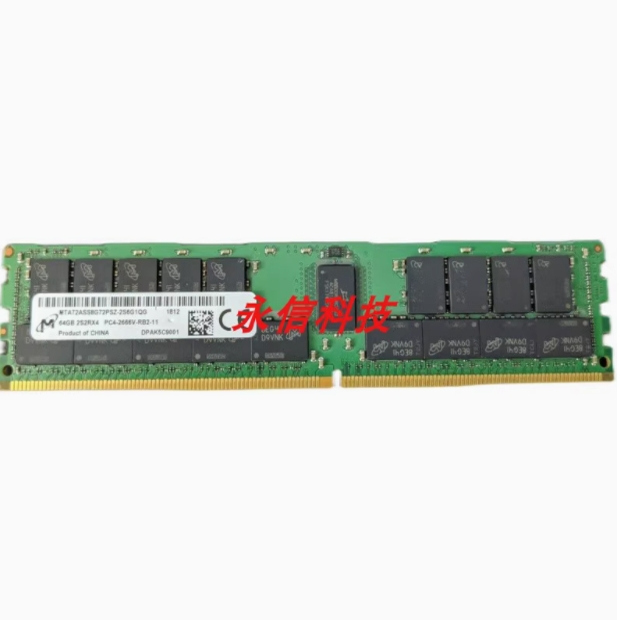 MTA72ASS8G72PSZ-2S6G1QG镁光 64G 2S2RX4 PC4-2666V-R服务器内存