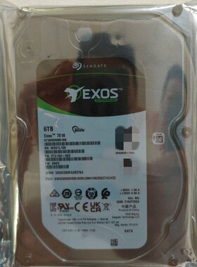 / ST6000NM019B 7E10系列银河企业级7200转机械硬盘6t