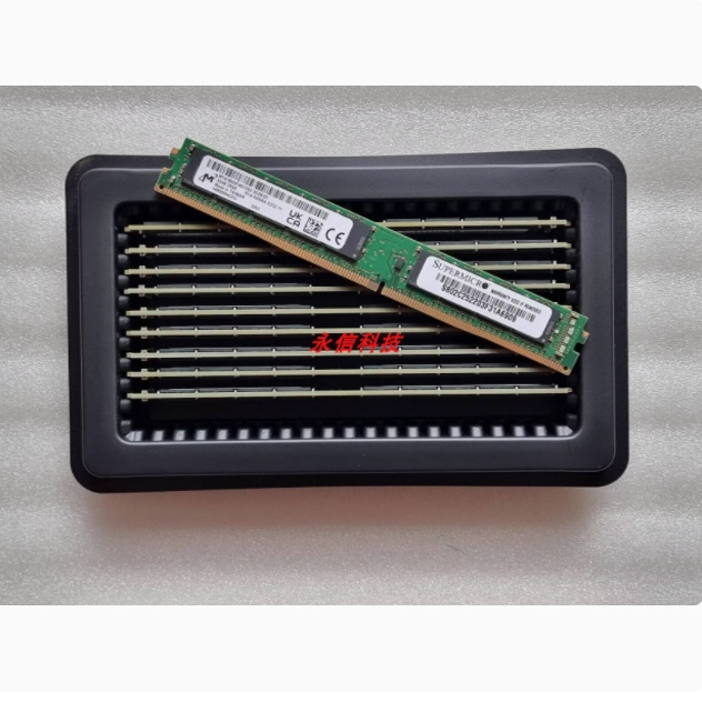 镁光 32G 2RX8 PC4-3200纯ECC VLP 内存窄条MTA18ADF4G72AZ-3G2BZ