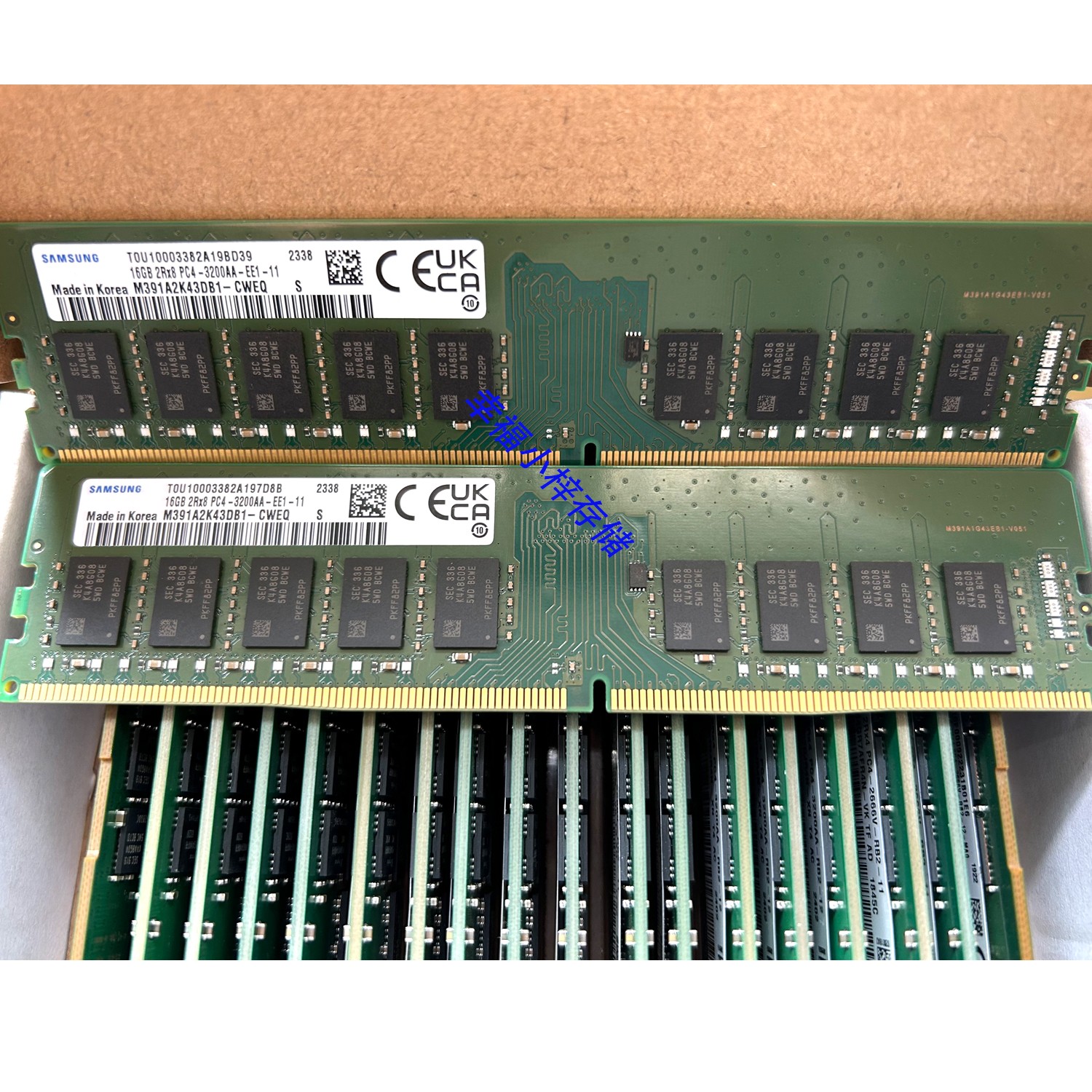 16G 2RX8 PC4-3200AA-EE1 DDR4 3200AA ECC UDIMM服务器内存