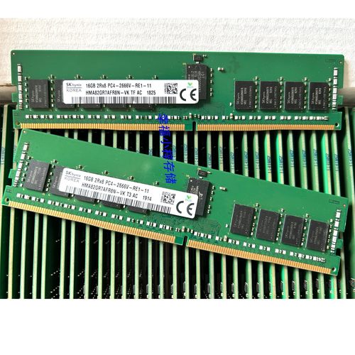 SK海力士16G 2RX8 PC4-2666V-RE1-11 DDR4 ECC REG服务器内存条