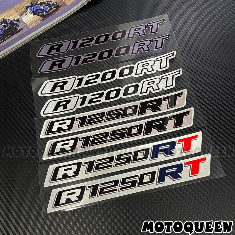 适用R1200RT宝马R1250RT贴纸摩托车装饰车身侧板外壳反光标志贴花