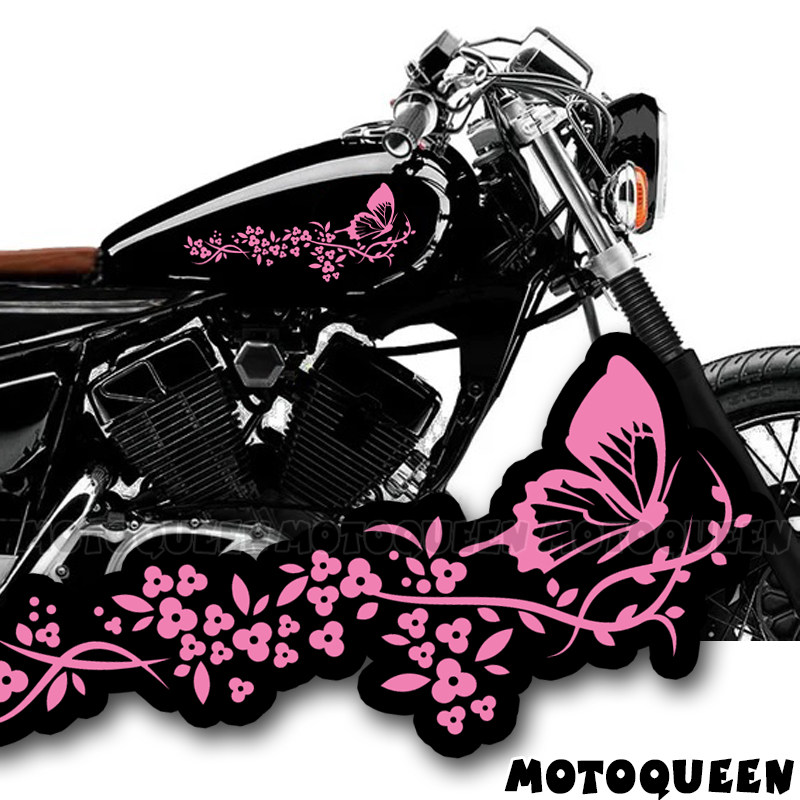 适用TR300奔达灰石钱江闪300/500S力帆V16摩托车装饰油箱贴纸贴花