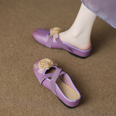 包头拖鞋女夏外穿2025新款半拖