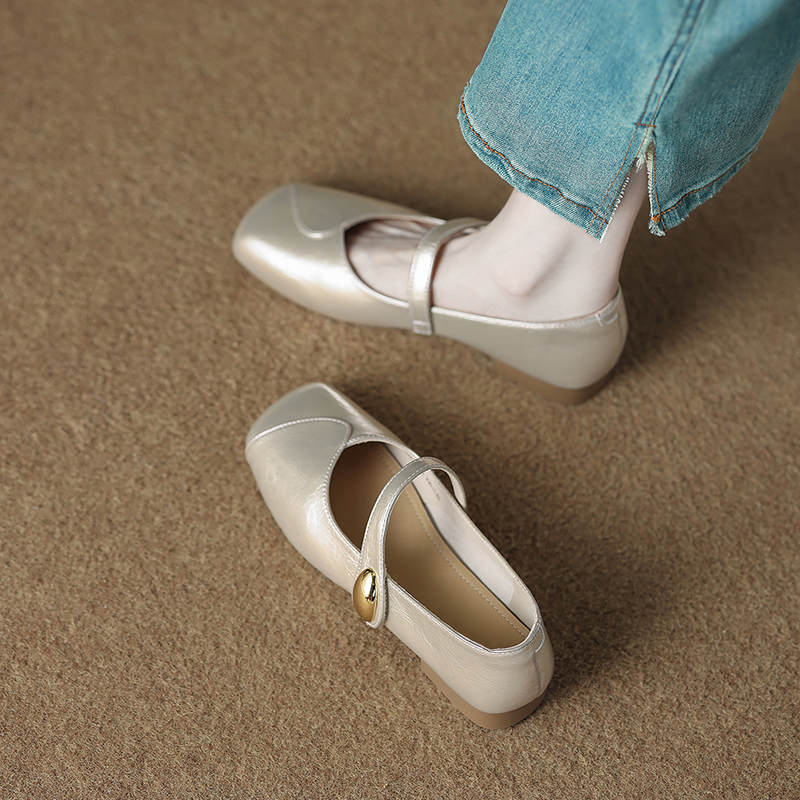 巨好看玛丽珍浅口单鞋女2025新款