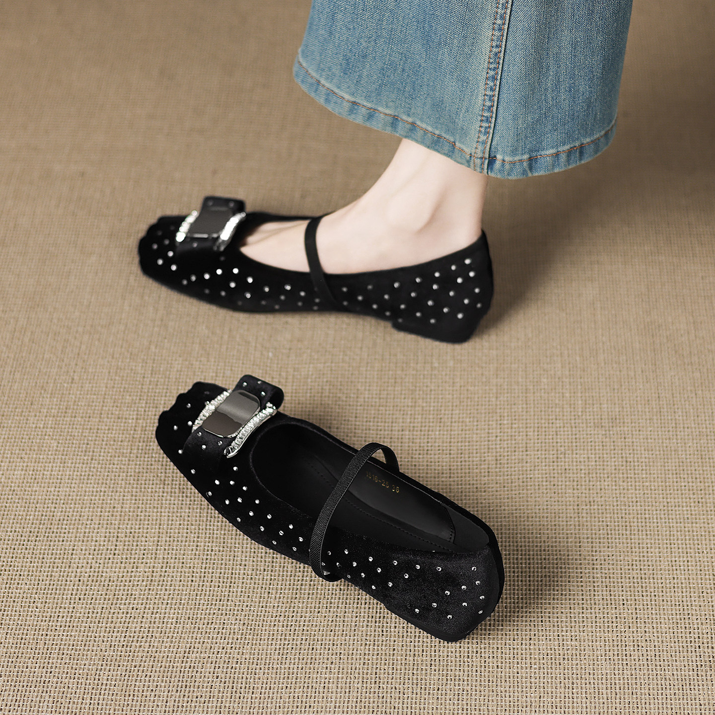 复古玛丽珍平底鞋子2026新款春款巨好看法式方头浅口单鞋女不累脚,女鞋,浅口单鞋,淘宝优惠券,粉丝福利购,淘宝优惠卷