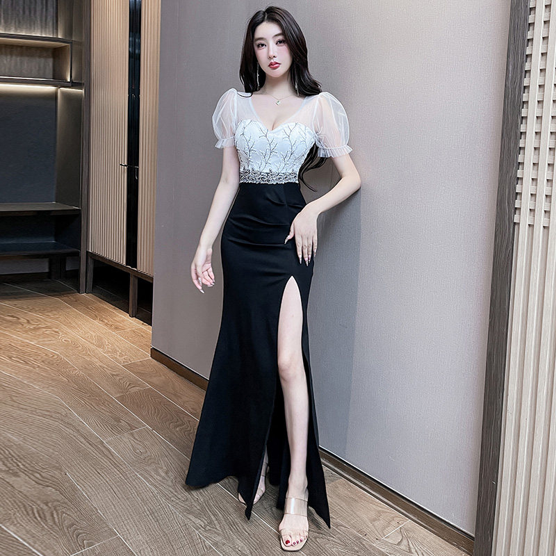 夜 店女装性感连衣裙夜场上班衣服桑拿技师工作服酒店KTV晚礼服裙