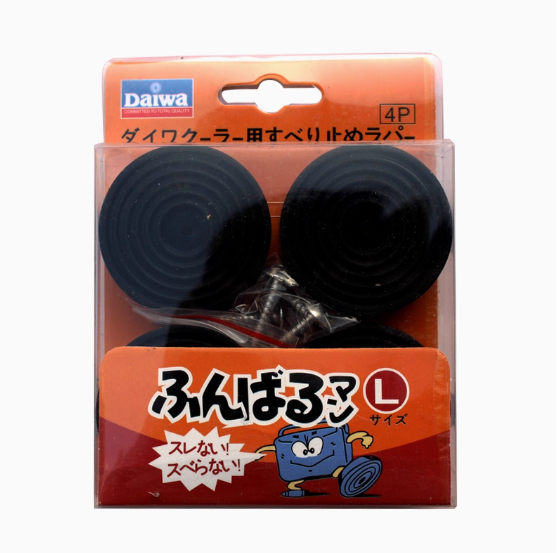 达瓦钓箱脚垫daiwa CP防滑垫钓箱配件2600 2700 3200耐磨垫防滑垫