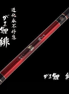伽马卡兹黑坑竞技台钓杆绯