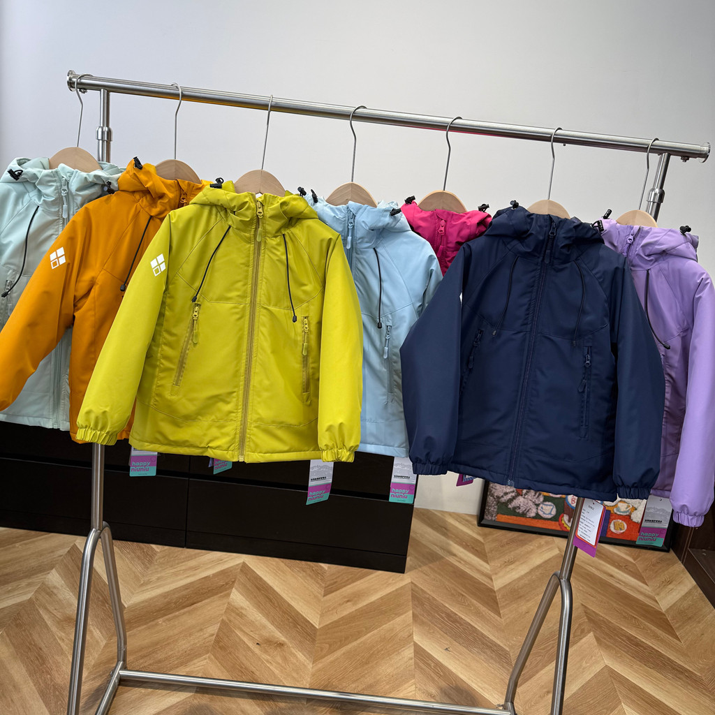 新雪丽棉连帽儿童冲锋衣棉服防风保暖纯色休闲男女童棉袄外套304,童装/婴儿装/亲子装,儿童冲锋衣,淘宝优惠券,粉丝福利购,淘宝优惠卷