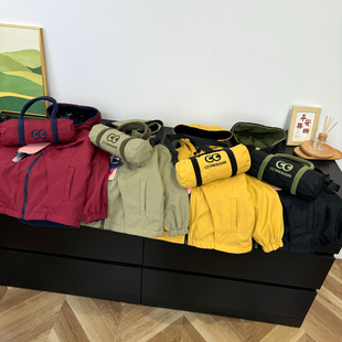 秋冬两面穿加绒儿童男女冲锋衣摇粒绒保暖外套三防防风防水6809