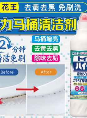 日本原装花王马桶洁厕灵液清洁剂尿垢去味洁厕剂强力去污除除臭