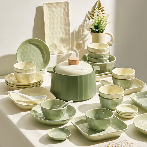 【国家补贴15%】奶油风餐具套装