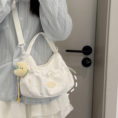 奶油星星少女风单肩包斜挎包