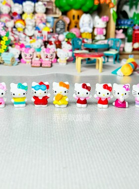 三丽鸥卡通可爱凯蒂猫Hellokitty手机链公仔u盘挂件吊坠包包挂饰