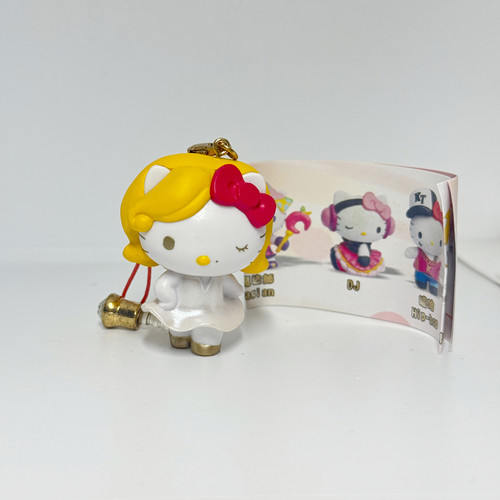 散货三丽鸥kitty40周年纪念百变舞台防尘塞台湾正版 正品限定