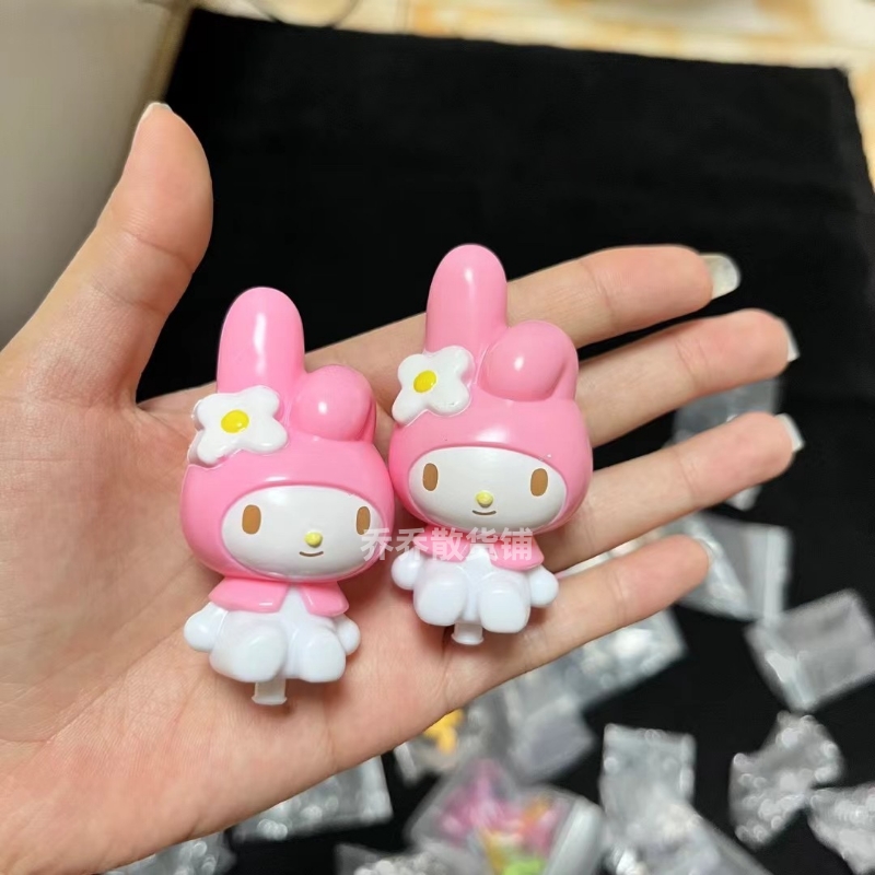 散货 三丽欧库洛米布丁狗美乐蒂帕恰狗可爱公仔卡通模型摆件玩具