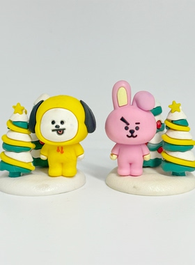 正版散货 韩国BT21小伙伴BABY BTS公仔潮玩手办玩偶摆件玩具礼物