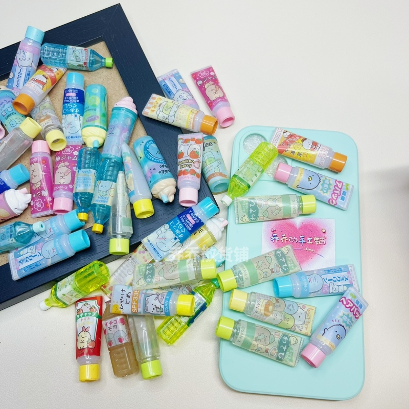 现货散货san-x角落生物限定款公仔饮料杯奶油胶diy配件材料素材
