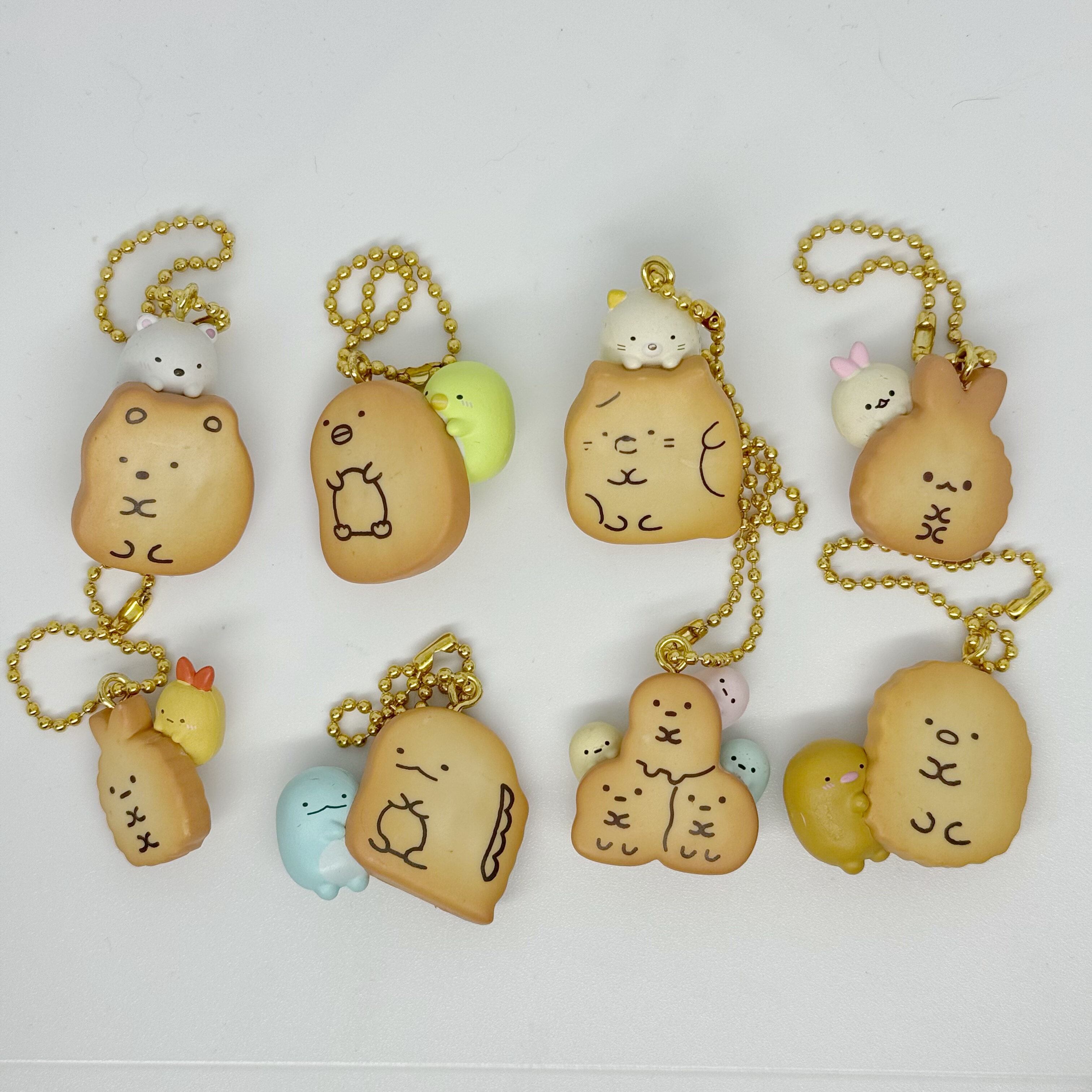 正版万代散货微瑕日本现货角落生物盲袋焦糖饼干挂件食玩可爱炸虾