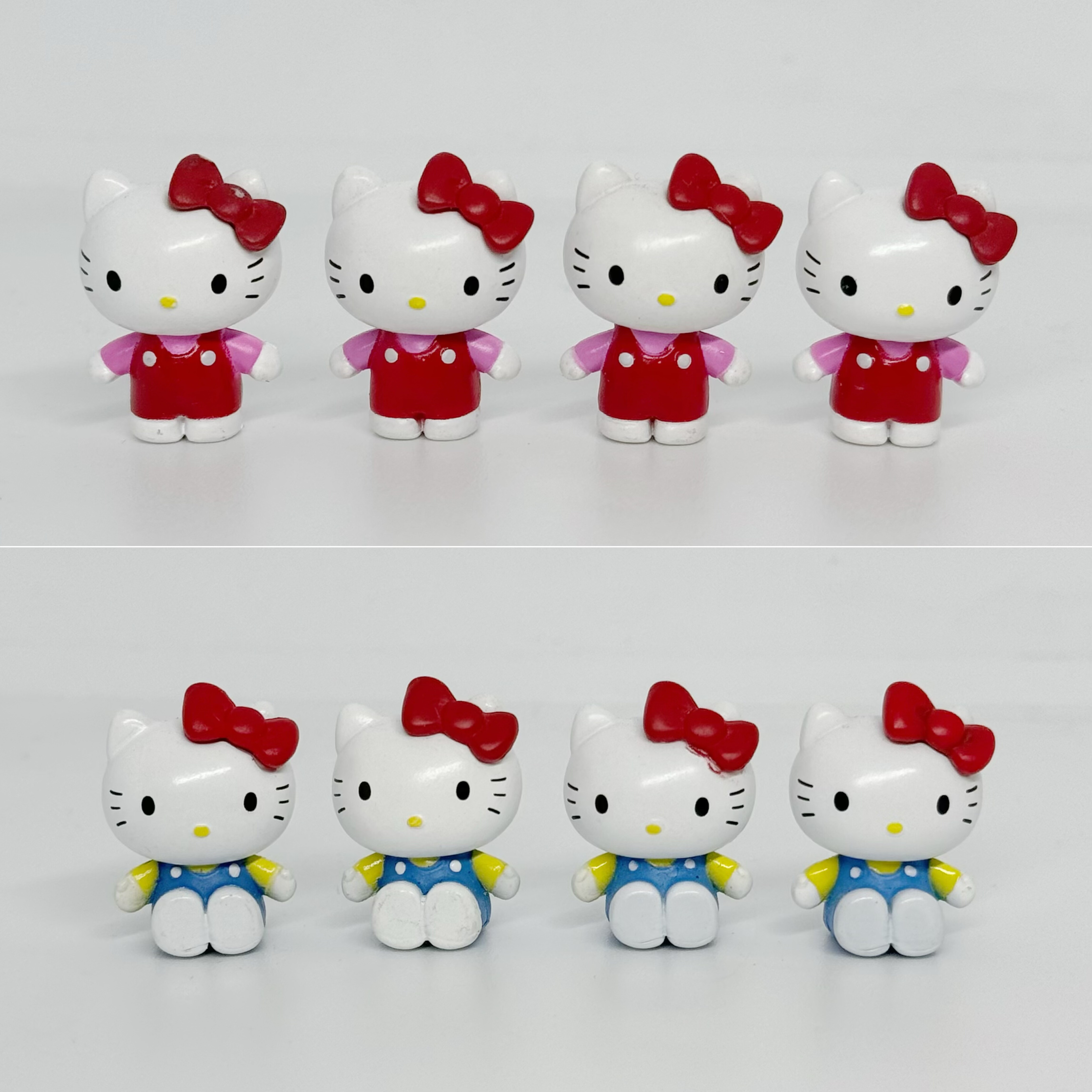 正版三丽鸥迷你小号模型库洛米美乐蒂hello kitty公仔小鼻嘎配件