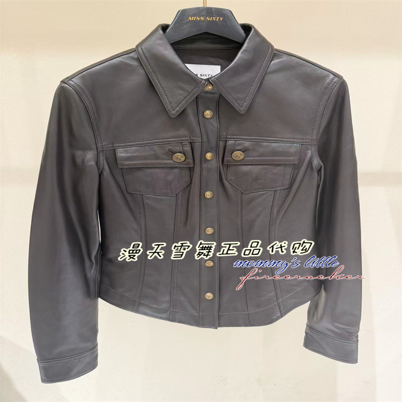 现货直发 Miss sixty国内代购正品2026冬6M4LJ00100 真皮外套4690