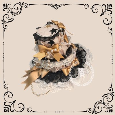 『猫の以巴儿』原创Lolita手作+安东尼蛋糕+流心可可+蛋糕礼帽