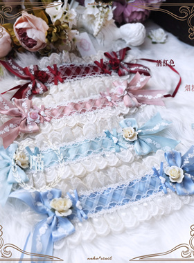 【尾巴手作】Lolita手作发带梦回凡尔赛圣诞ebaby人形师bbd以巴儿