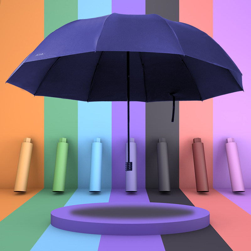 天堂伞超大号男女商务雨伞单双三人晴雨两用折叠学生黑胶防晒遮阳
