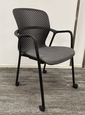 HermanMiller赫曼米勒Keyn椅会议会客椅休闲椅洽谈椅会客椅四角椅